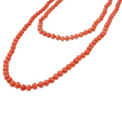 Coral Bead Necklace