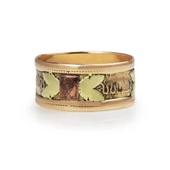 14ct 3 Tone Antique Ring (Boxed)