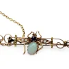 14ct Antique Opal, Pearl and Sapphire Insect / Bee Brooch