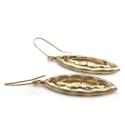 9ct Gold Antique Drop Earrings