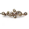 15ct Gold Antique Pearl Brooch