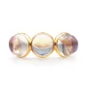 18ct Rose Gold 3 Stone Moonstone Ring