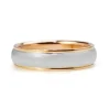 18ct Rose Gold and Platinum Tiffany and Co Mens Band