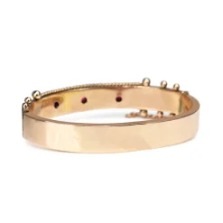 9ct Rose Gold Antique Edwardian Bangle