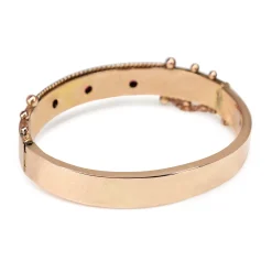 9ct Rose Gold Antique Edwardian Bangle