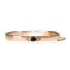9ct Rose Gold Antique Sapphire Bangle