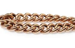 9ct Rose Gold Curb Link Bracelet