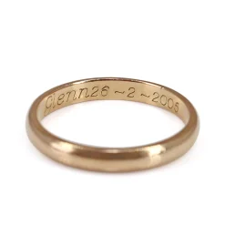 18ct Rose Gold Estate Band Ring