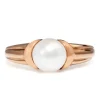 9ct Rose Gold Fresh Water Pearl Ring