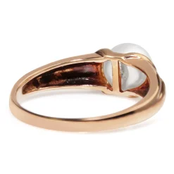 9ct Rose Gold Fresh Water Pearl Ring
