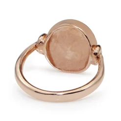 9ct Rose Gold Hunting Signet Ring