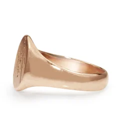9ct Rose Gold Masonic Vintage Signet Ring