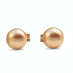 9ct Rose Gold 5.8mm Ball Stud Earrings