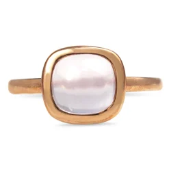 9ct Rose Gold Rose Quartz Ring