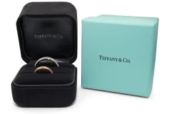 18ct Rose Gold Tiffany and Co Classic Millgrain Band