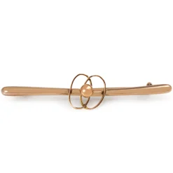 9ct Rose Gold Vintage Brooch