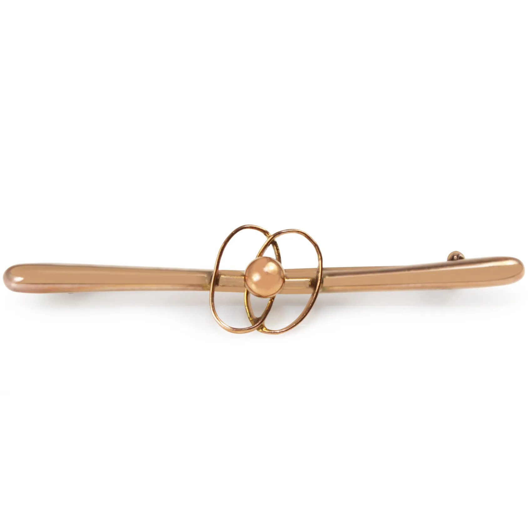 9ct Rose Gold Vintage Brooch