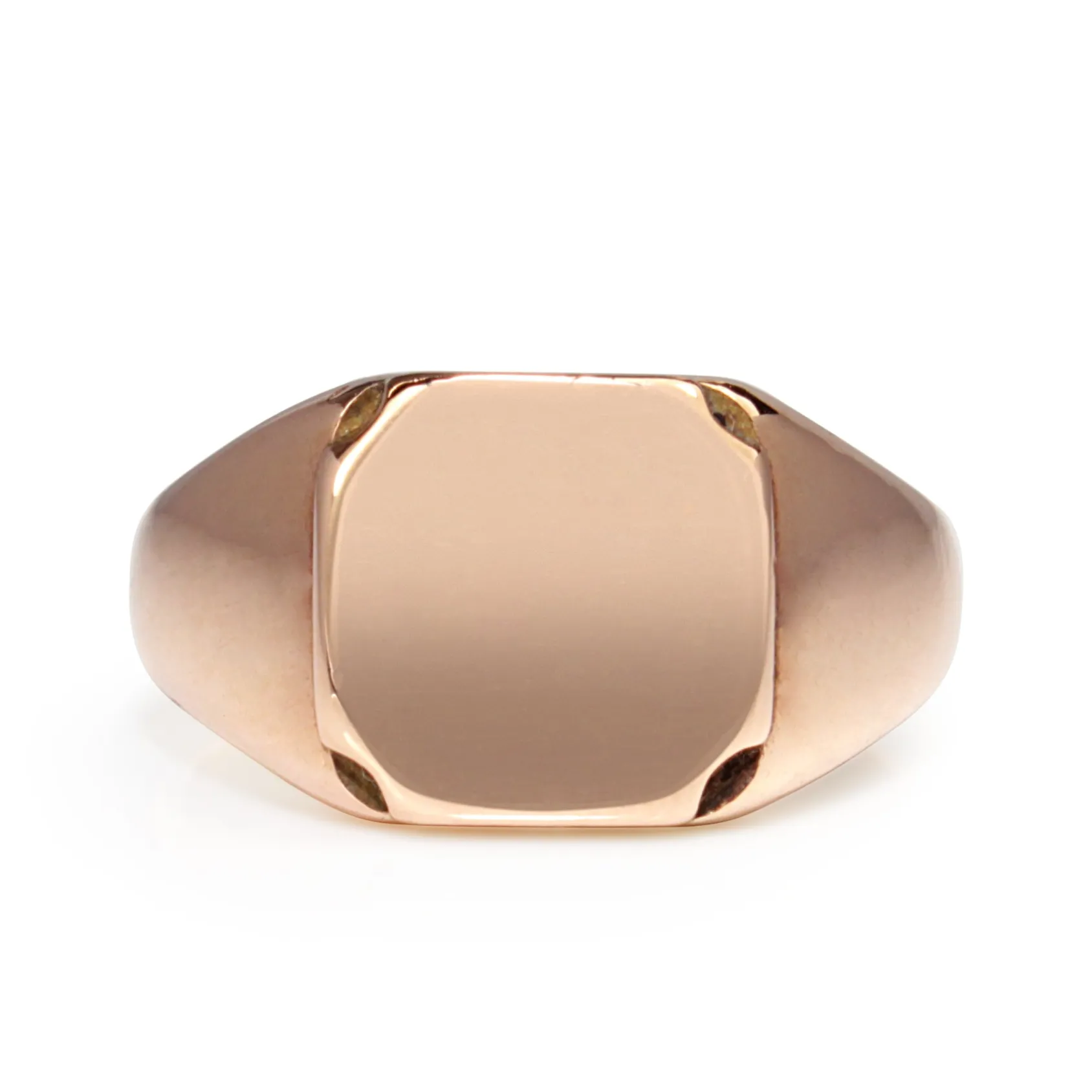9ct Rose Gold Vintage Signet Ring