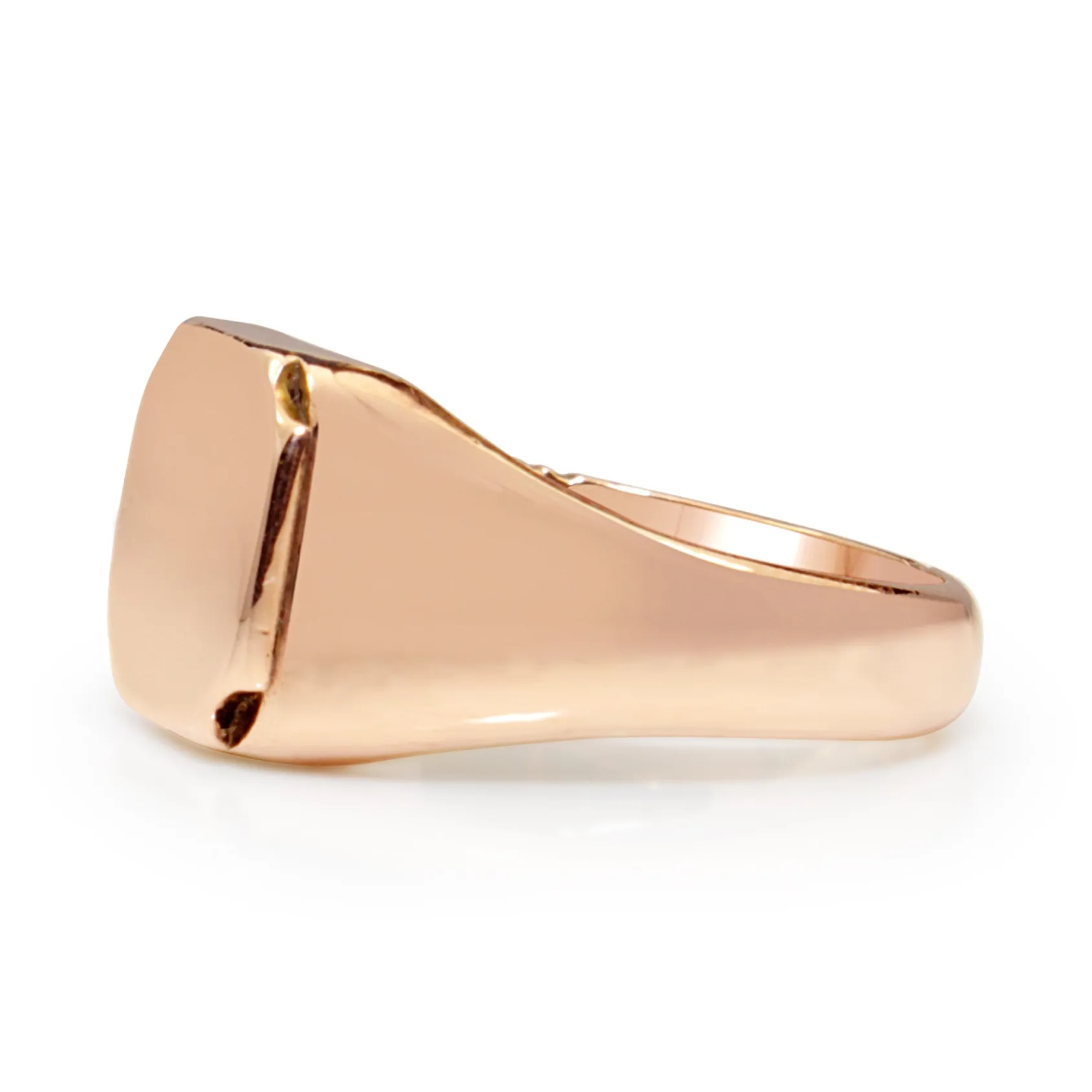 9ct Rose Gold Vintage Signet Ring