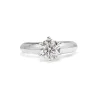 18ct White Gold 6 Claw Diamond Solitaire Ring