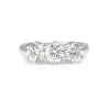 18ct White Gold 3 Stone Diamond Ring