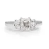 18ct White Gold 3 Stone Diamond Ring