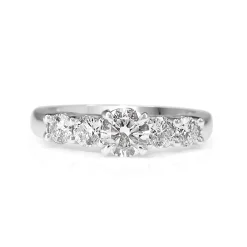 18ct White Gold 5 Stone Diamond Ring