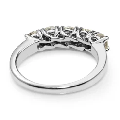 14ct White Gold 5 Stone Diamond Ring