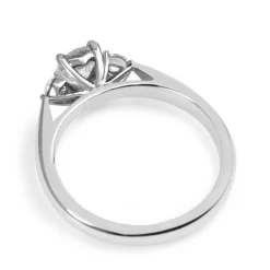 18ct White Gold 3 Stone Diamond Ring