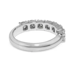 14ct White Gold 7 Stone Diamond Ring