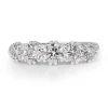 18ct White Gold Antique Style 5 Stone Diamond Ring