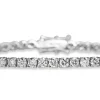 14ct White Gold 5.00ct Diamond Tennis Bracelet