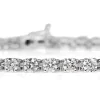 18ct White Gold 6.00ct Diamond Tennis Bracelet