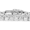 18ct White Gold 10.75ct Diamond Tennis Bracelet