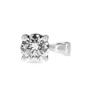 18ct White Gold 1.02ct Diamond Solitaire Pendant
