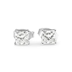 18ct White Gold 1.10ct Diamond Stud Earrings