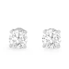 18ct White Gold 1.45ct Diamond Stud Earrings