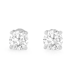 18ct White Gold 1.45ct Diamond Stud Earrings