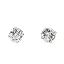 14ct White Gold 1.60ct Diamond Stud Earrings