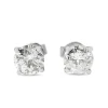 14ct White Gold 1.70ct Diamond Stud Earrings