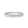 18ct White Gold .55ct Diamond Band Ring