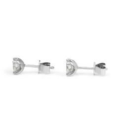 18ct White Gold 1.00ct Diamond Stud Earrings