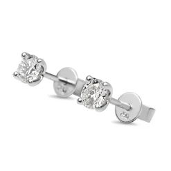 18ct White Gold .60ct Diamond Stud Earrings
