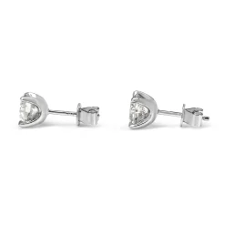 18ct White Gold 2.25ct Diamond Stud Earrings