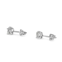 14ct White Gold 1.05ct Diamond Stud Earrings