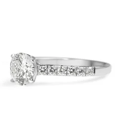 18ct White Gold 1.03ct Diamond Solitaire Ring