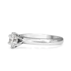 18ct White Gold .51ct Diamond Solitiare Ring