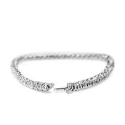 14ct White Gold 5.00ct Diamond Tennis Bracelet