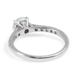 18ct White Gold 1.03ct Diamond Solitaire Ring