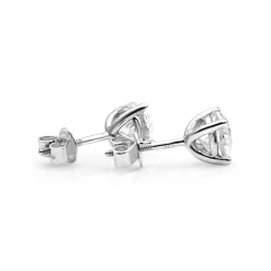 18ct White Gold 2.30ct Diamond Stud Earrings